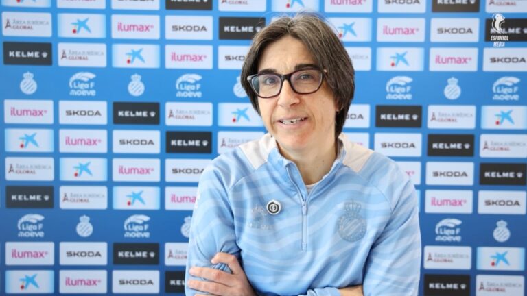 Sara Monforte se pone en alerta antes de visitar Zubieta Sara Monforte, en la previa del Real Sociedad - Espanyol Femenino