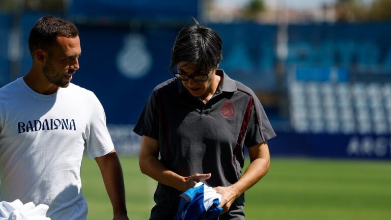 La técnica perica, concentrada, antes del debut en casa