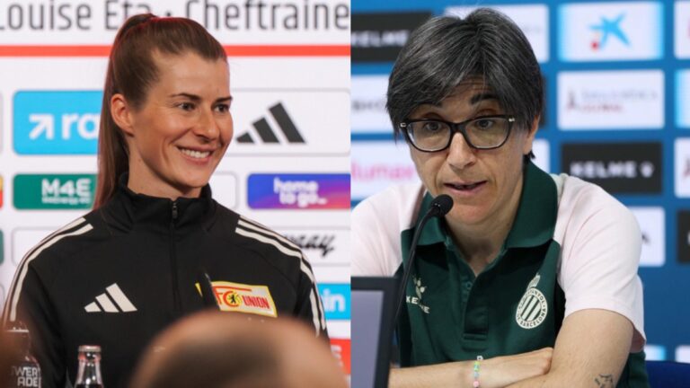 Marie-Louise Eta y Sara Monforte son entrenadoras de fútbol