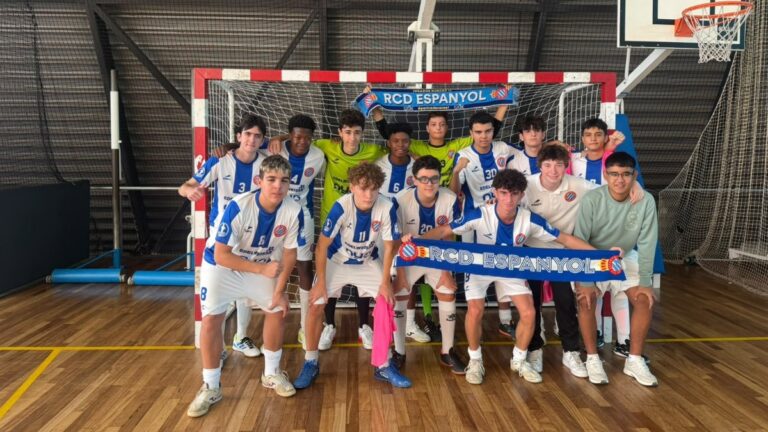 El Juvenil B de SD Espanyol de fútbol sala golea 6-2 al Martinenc FC B