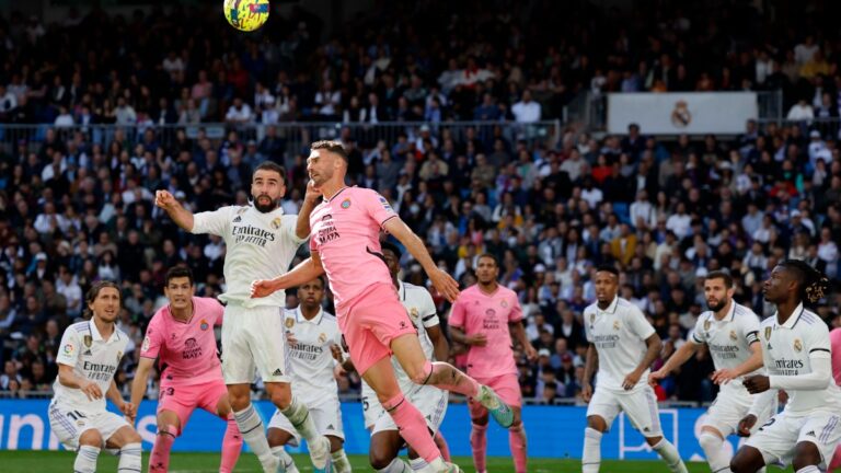 El Espanyol cayó 3-1 en su última visita al Santiago Bernabéu en 2023