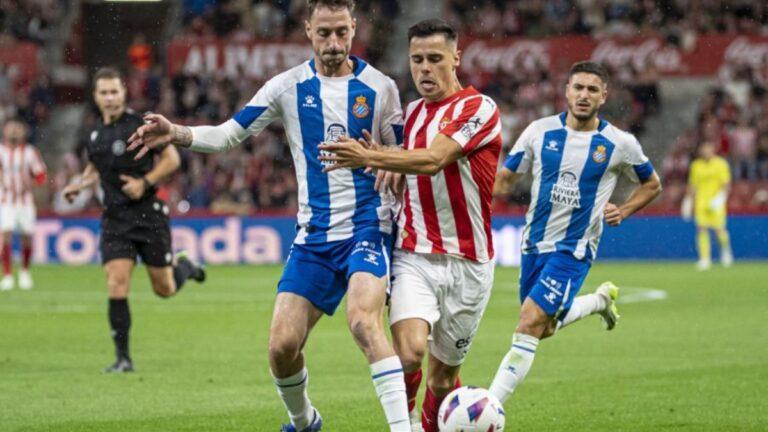 El Espanyol cayó derrotado ante el Sporting de Gijón en la primera vuelta