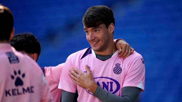 Urko González de Zárate se ha integrado muy bien al Espanyol