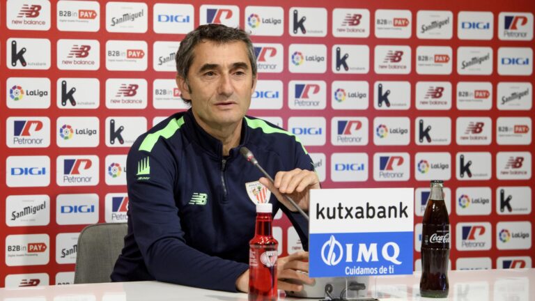 Ernesto Valverde: «El Espanyol llega con una incercia positiva tremenda» Ernesto Valverde