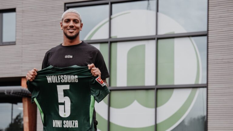 Vini Souza afrontará su primera experiencia en Alemania con el VfL Wolfsburgo