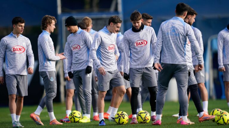 El Espanyol prepara un partido liguero en la CE Dani Jarque antes de terminar el 2025